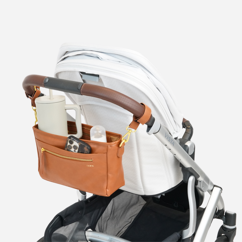 The Stroller Caddy - Brown