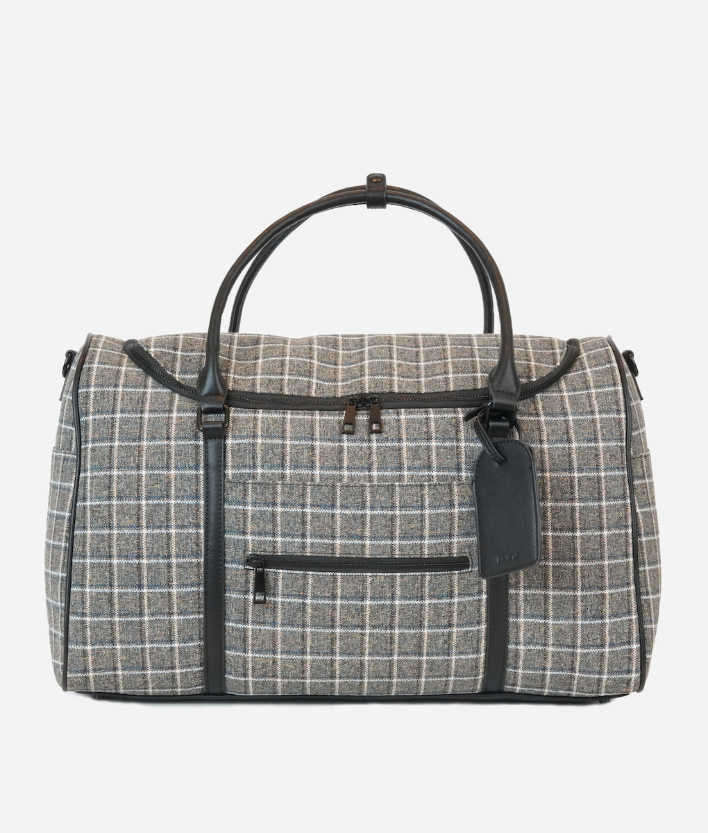 Plaid weekender bag hotsell