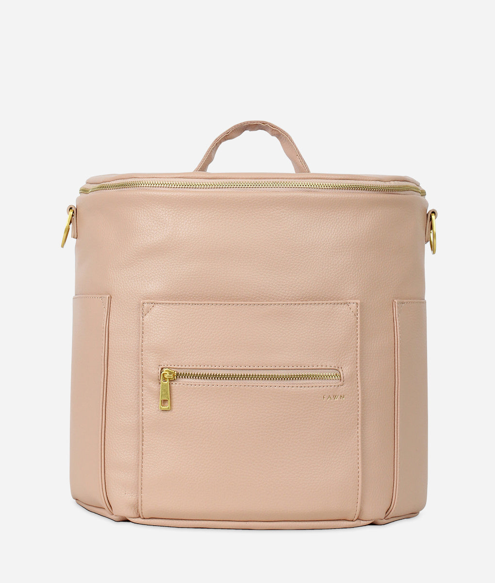 Blush pink diaper bag best sale