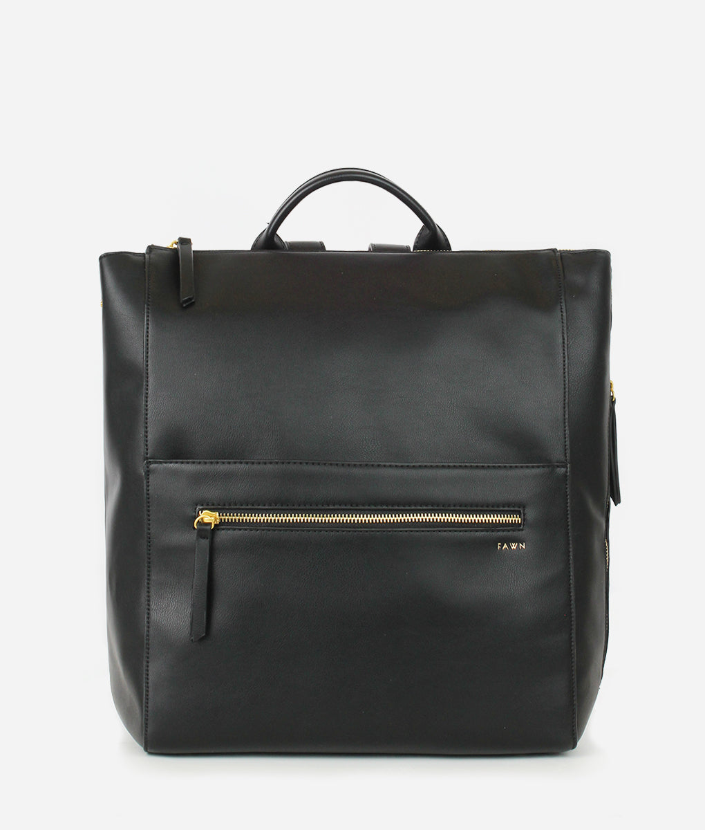 The Square Diaper Bag Black