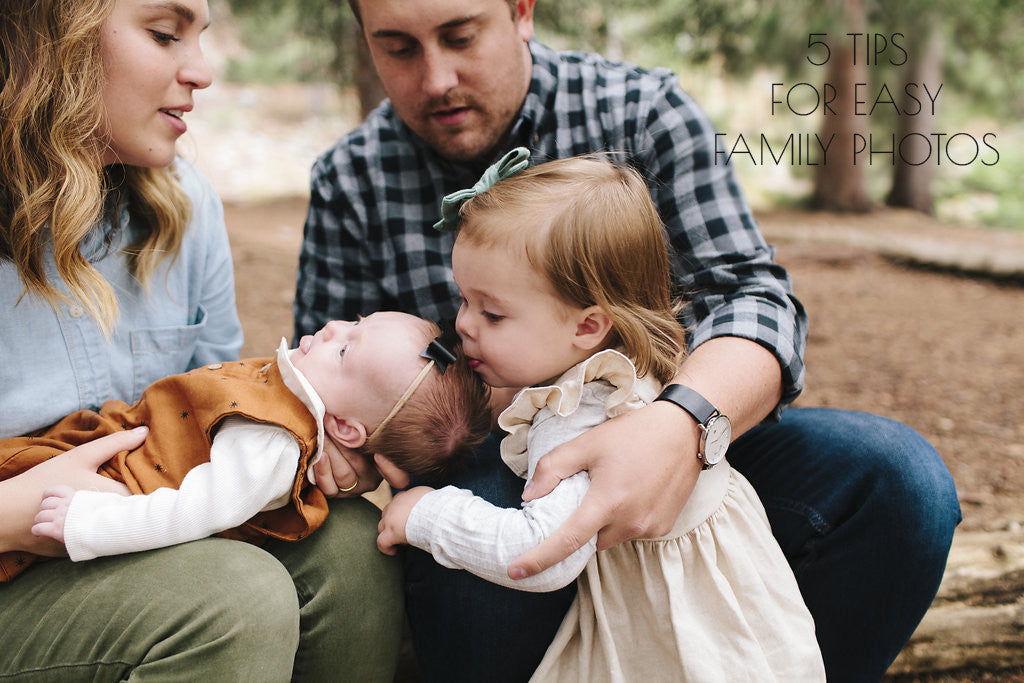 5 TIPS FOR EASY FAMILY PHOTOS