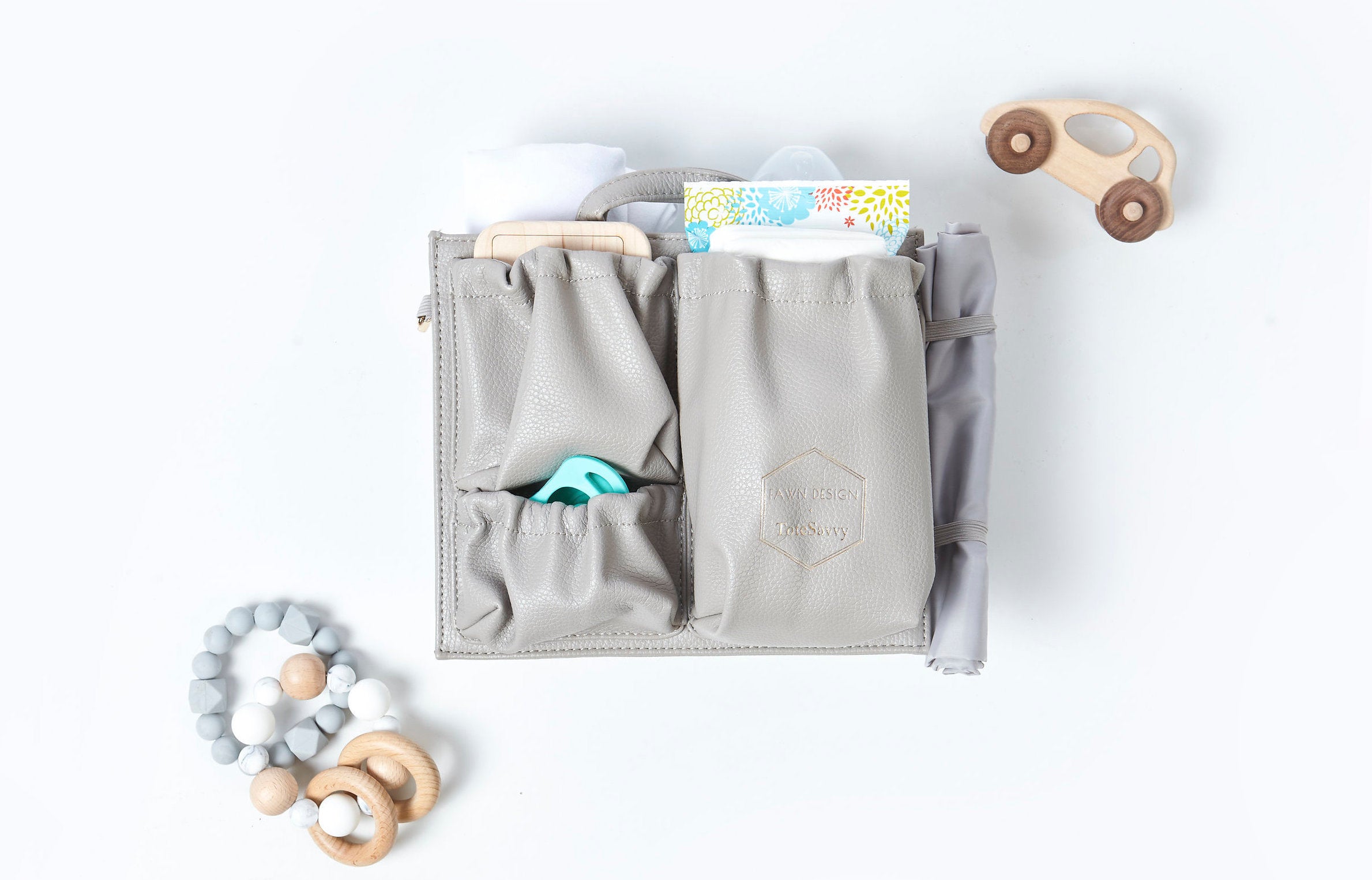 Introducing the Fawn Design x ToteSavvy® Diaper Bag Organizer + What To Pack In a Diaper Bag