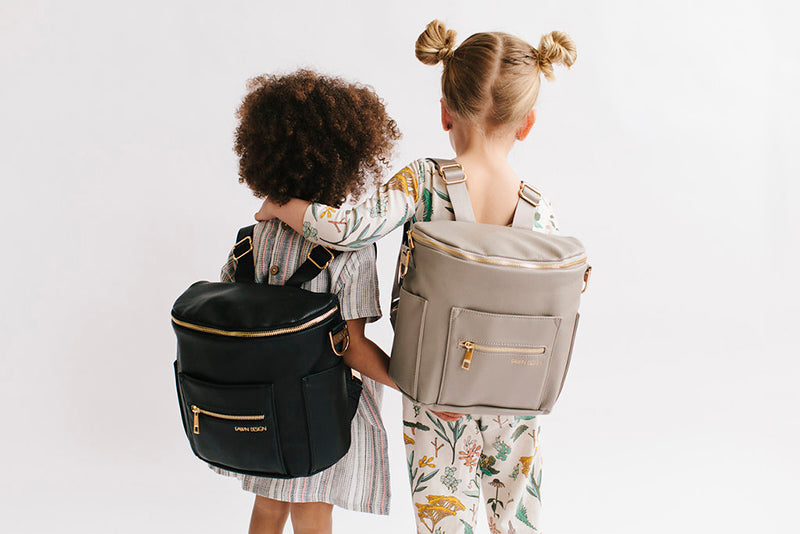 fawn design the mini diaper backpack 4 inches wide x 6 inches tall Front Pocket New Fawn Design Mini! (Packing