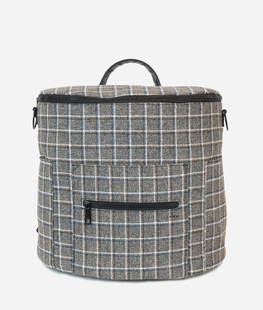 The Original Diaper Bag - Plaid Tweed