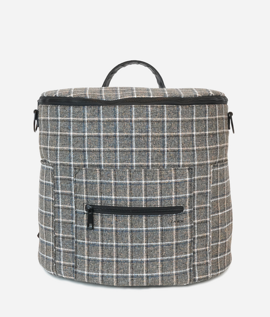 The Original Diaper Bag - Plaid Tweed