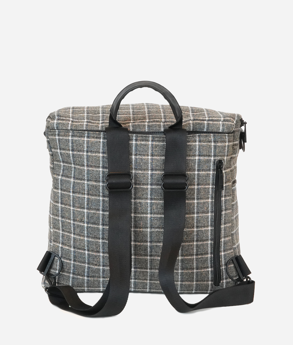 The Original Diaper Bag - Plaid Tweed