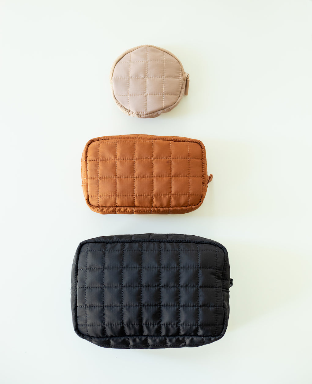 The Quilted Pouch Set