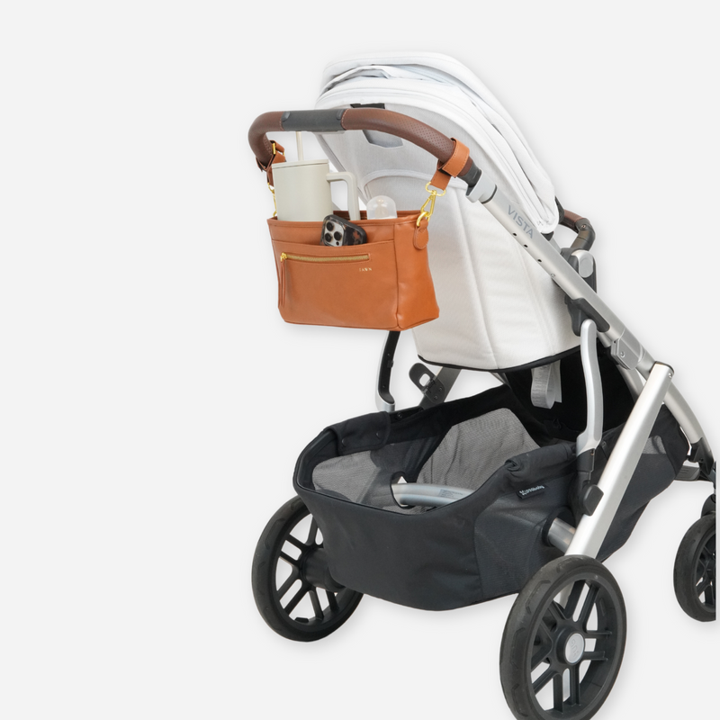 The Stroller Caddy - Brown