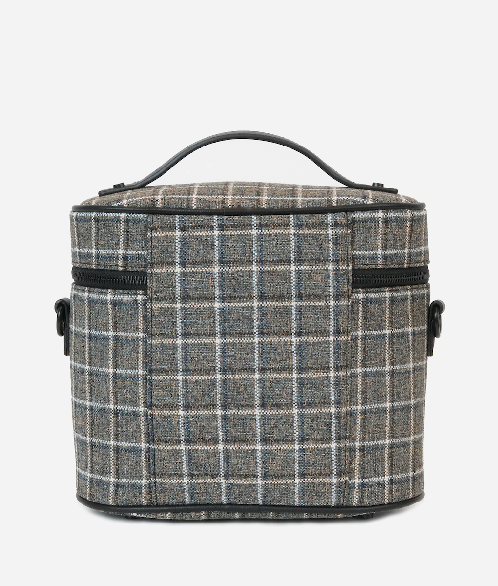 The Train Case - Plaid Tweed