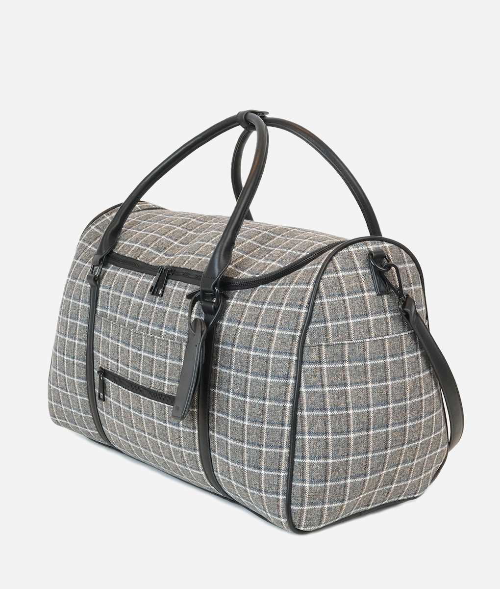 The Weekender - Plaid Tweed