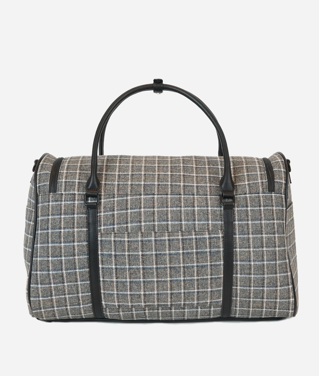 The Weekender - Plaid Tweed