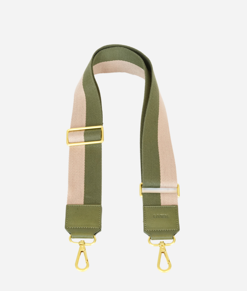 The Woven Strap - Moss/Natural