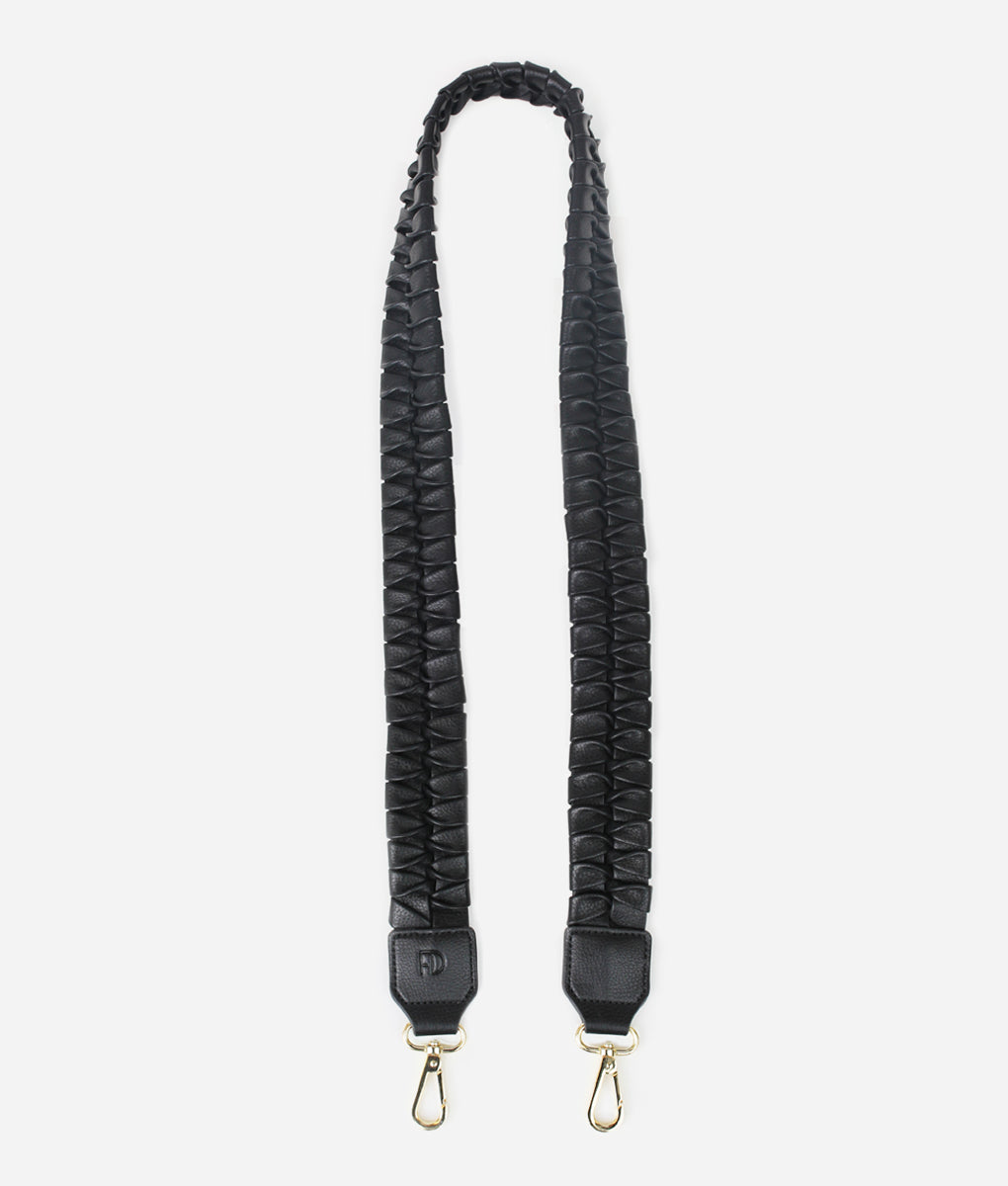 The Fishtail Braid Strap - Black