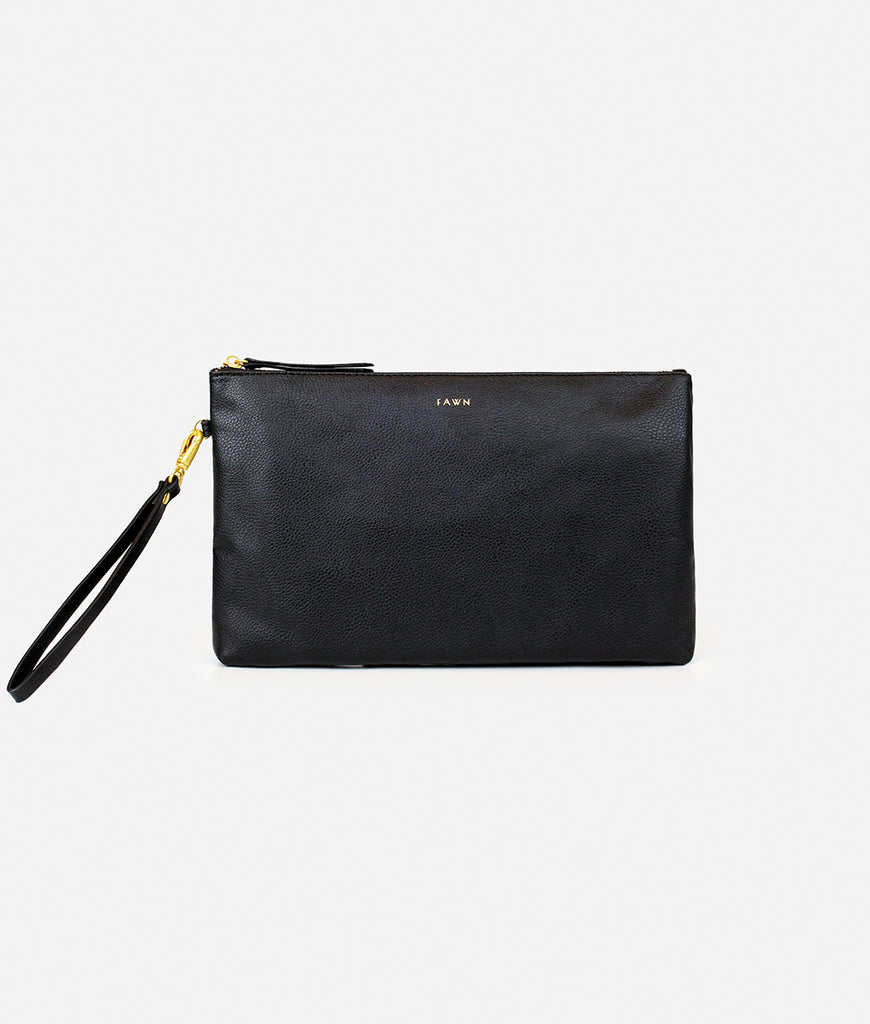 The Changing Clutch - Black – Fawn Design