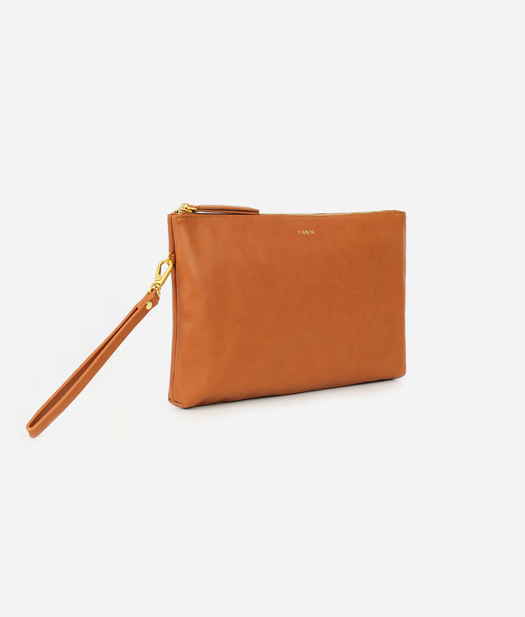 The Changing Clutch - Brown Matte