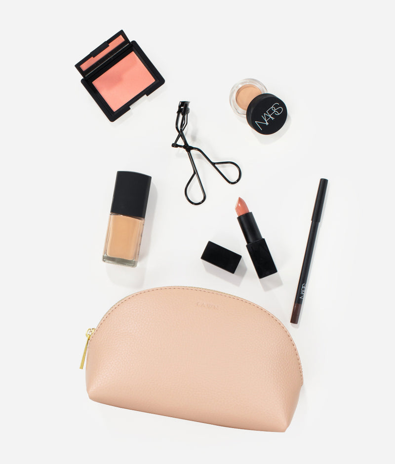 The Cosmetic Bag Small - Warm Blush