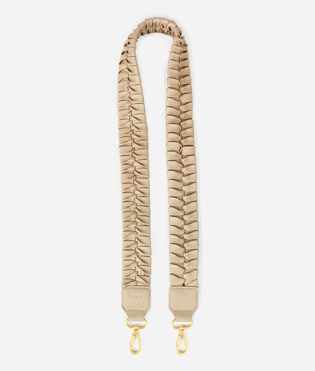 The Fishtail Braid Strap - Oat