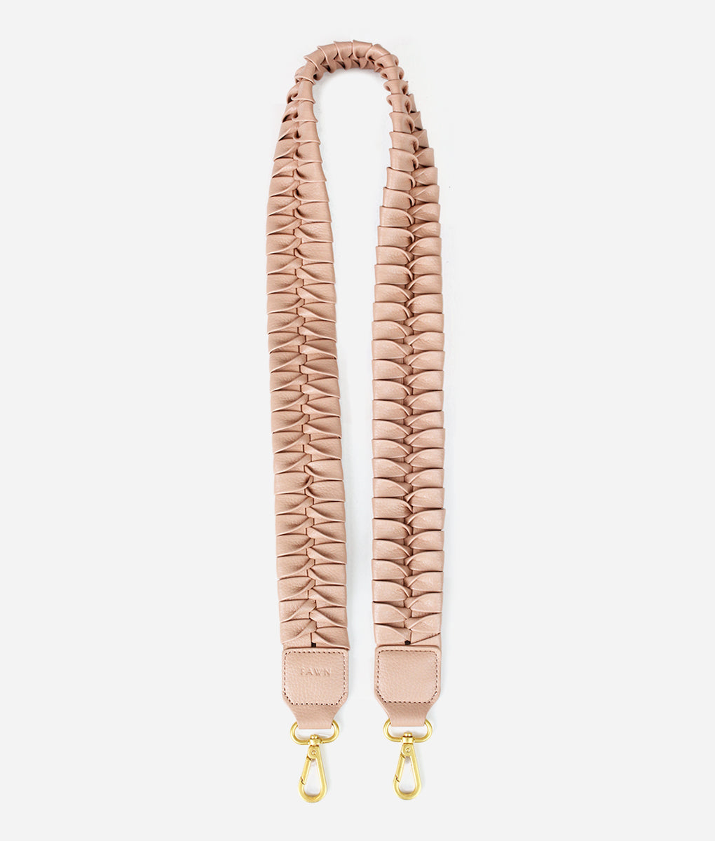 The Fishtail Braid Strap - Warm Blush