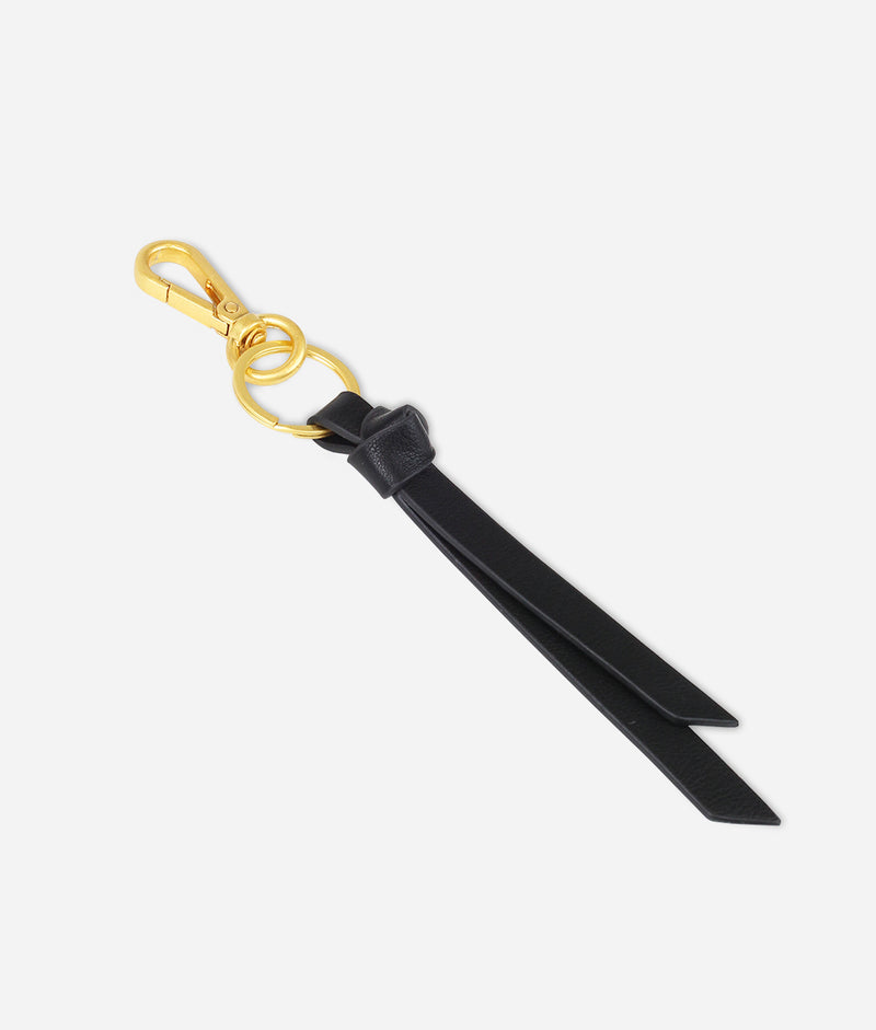 The Knotted Keychain - Black