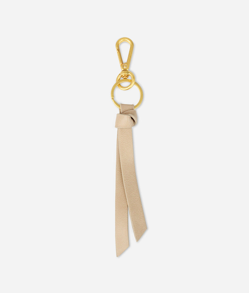The Knotted Keychain - Oat
