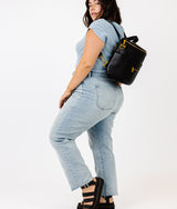Fawn Design Mini Brown Tan - Backpack, Shoulder Bag - Convertible