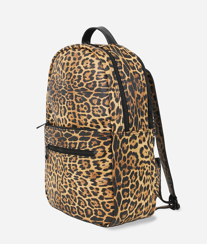 Leopard Print Backpack; Cowhide Leather Backpack For Work or School – MAHI  Leather