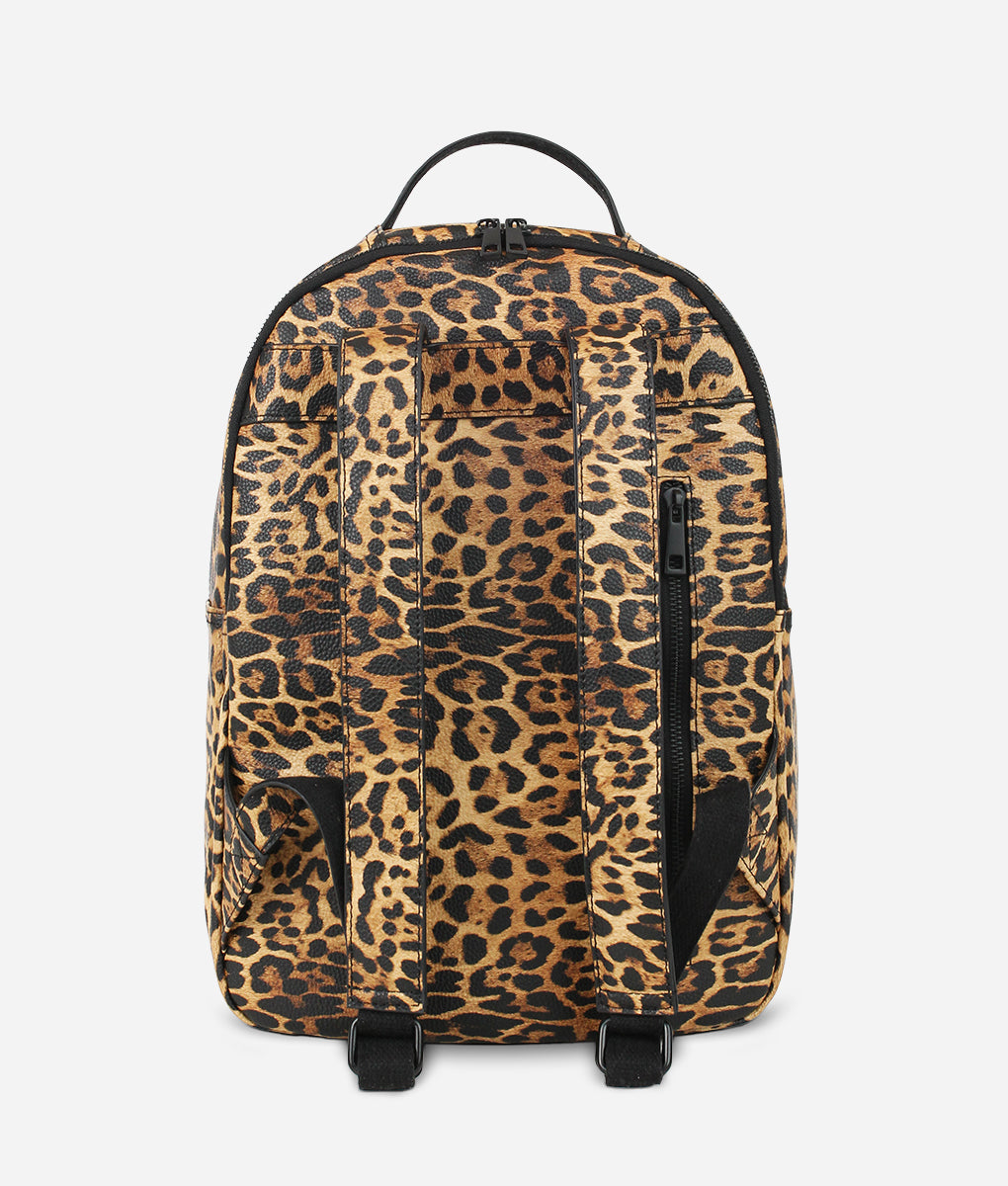 animal print backpack leather The Pack