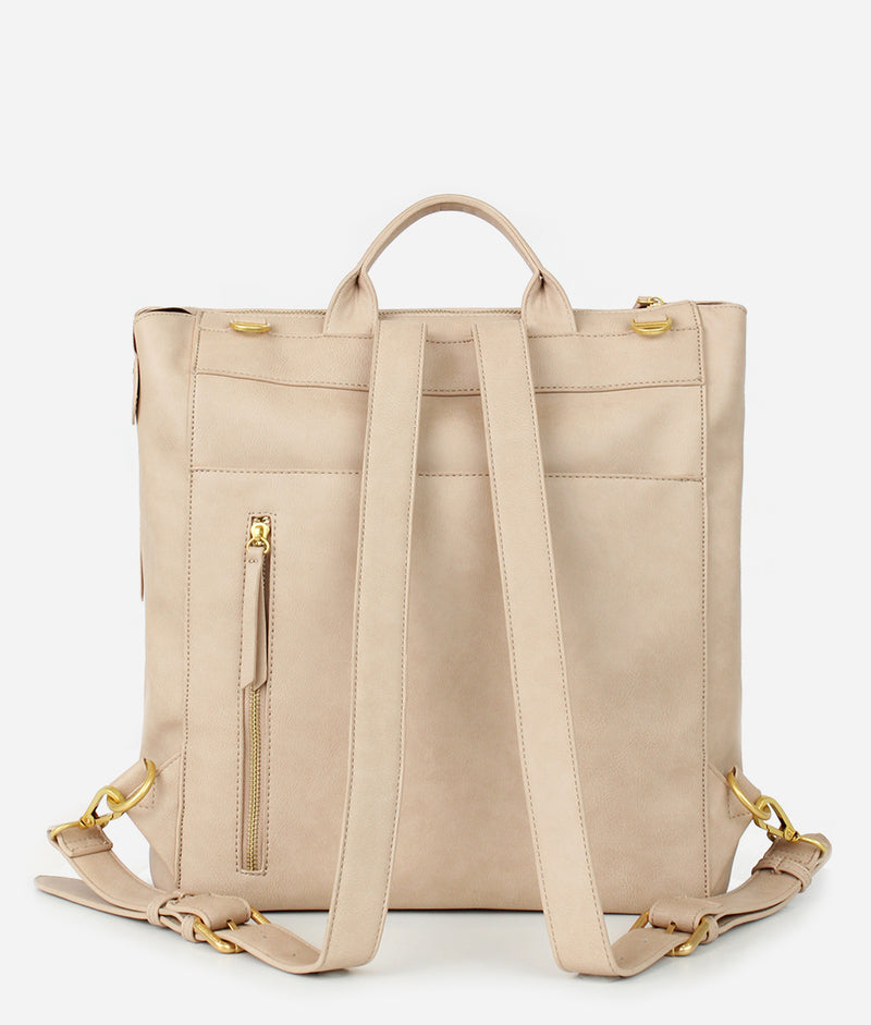 The Fawn + Nordstrom Square Diaper Bag Bundle - Beige