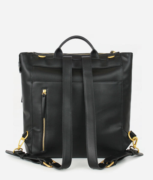 The Square Diaper Bag - Black – Fawn Design