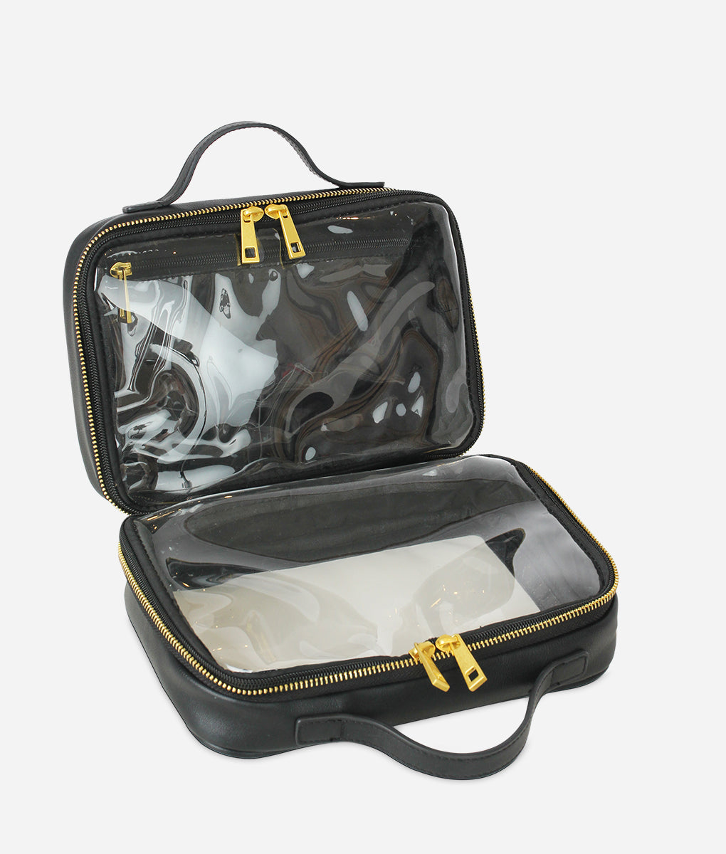 The Toiletry Case Large - Black