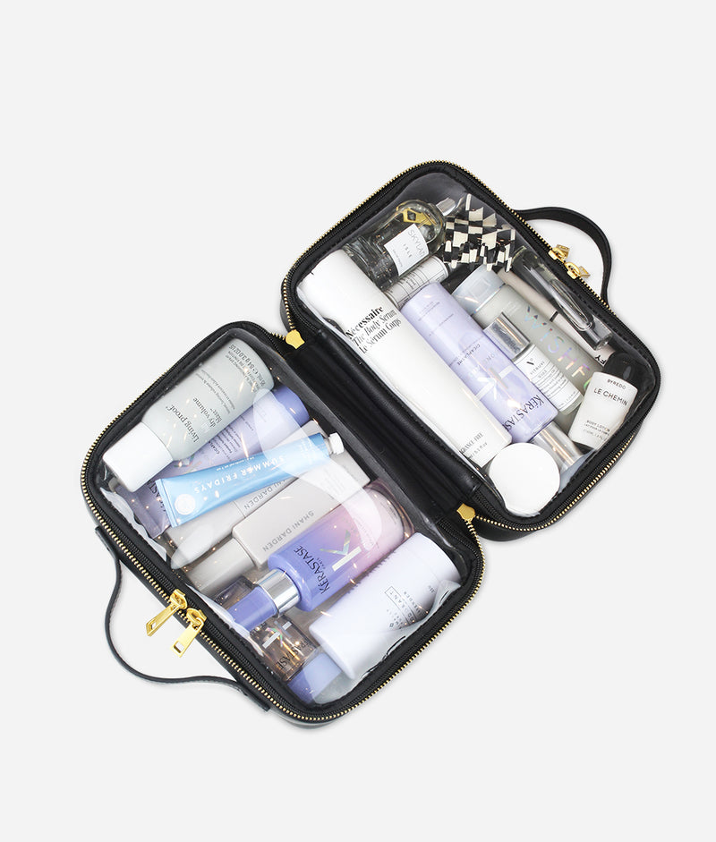 The Toiletry Case Large - Black