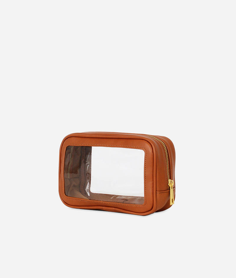 The Toiletry Case Small - Brown