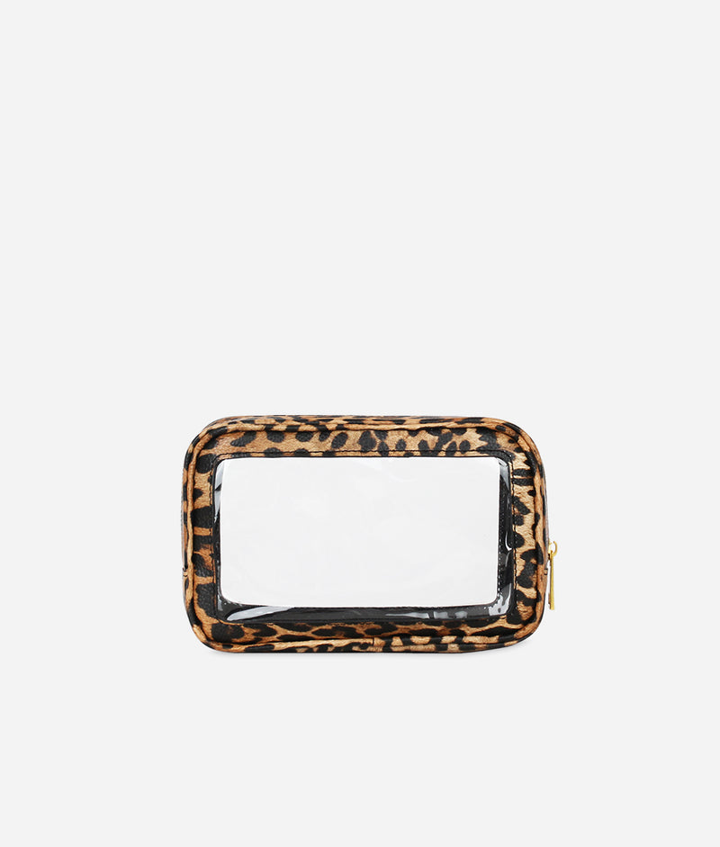 The Toiletry Case Small - Leopard