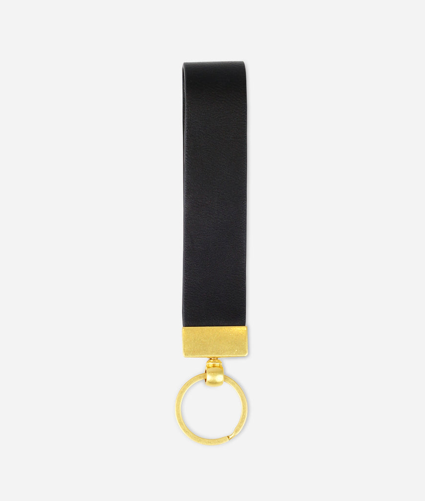 Purpose Jewelry Leather Keychain Gold