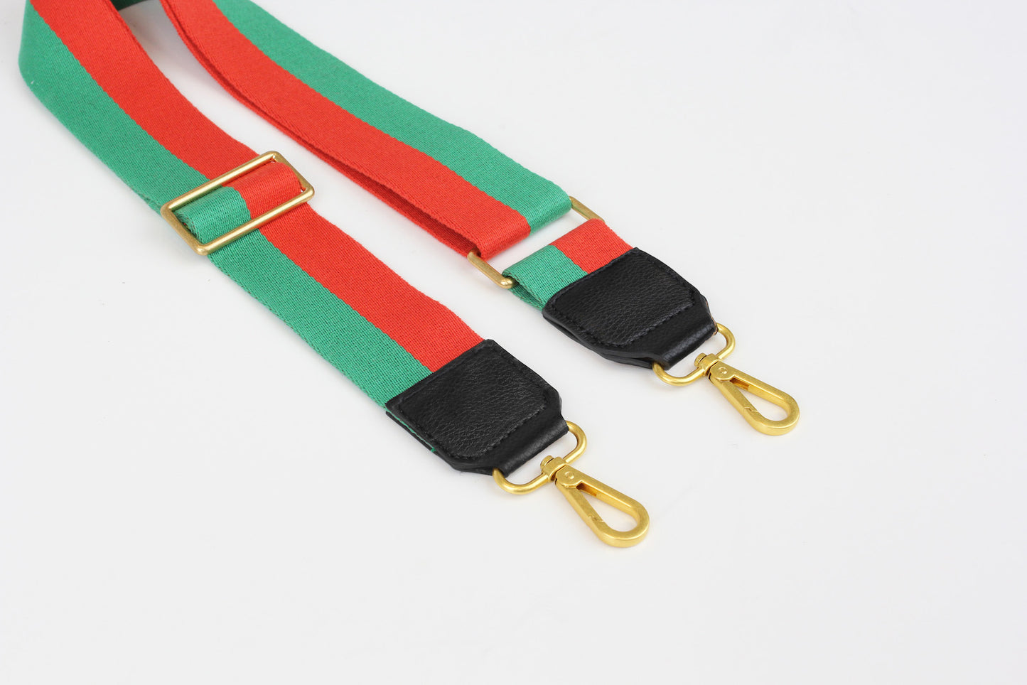 The Stripe Woven Strap Short - Red/Green